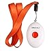 SINGCALL Wireless Calling System, Stable Signal, Long Distance to Receive, Nursing Calling, 1 Necklace Pager and 1 Watch Receiver, Home Caring Old People, Patients Children, Patrol Officers' Calling