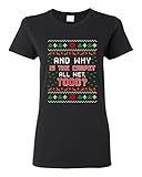 Ladies Todd Vacation Carpet Is Wet Movie Ugly Christmas Gift Funny DT T-Shirt Tee
