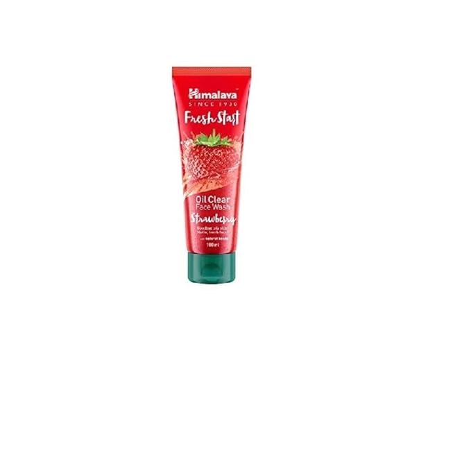 himalaya oil clear strawberry face wash