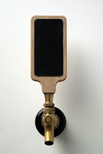 Beer Tap Handle Double Sided with Customizable Premium Surface Chalkboard or White Marker Board on Both Sides. Works on all USA beer taps including kegerator