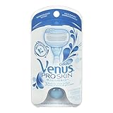 Gillette Venus ProSkin MoistureRich Womens Razor, 1 Razor, 2 Razor Refill Cartridges, 1 Shower Hook (packaging may vary)