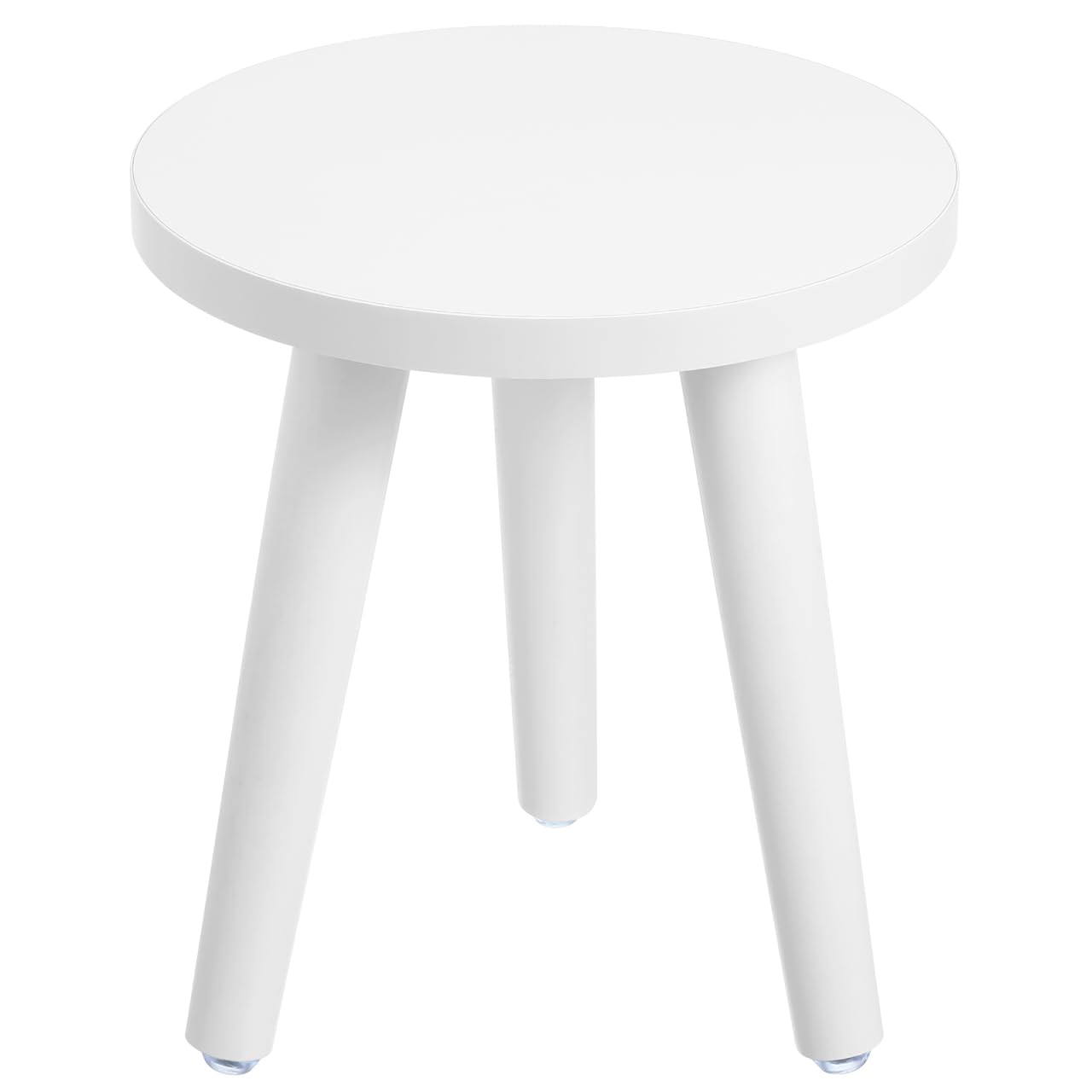 Cabilock Wooden Plant Stand Flowerpot Holder Small Indoor Outdoor Round Flower Pot Frame 8 Inch Height for Balcony Garden Display