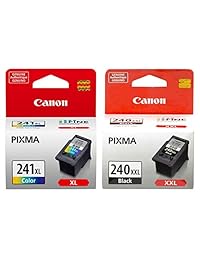 Canon PG-240 X XL Extra High Capacity Black Ink Cartridge (5204b001) + CL-241 X L Cartucho de tinta de color (5208b001)