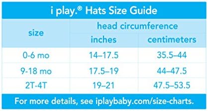 iplay hat size chart