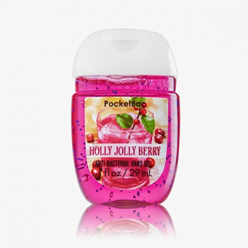 Bath & Body Works PocketBac Hand Gel Sanitizer Holly Jolly Berry