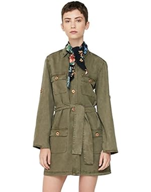 Women's Bandana Shirt Dress