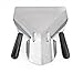 New Star Foodservice 37784 Stainless Steel Commercial French Fry Bagger with Dual Handle