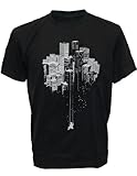 SODAtees Urban Style jungle Big City Swing Men's T-SHIRT fun