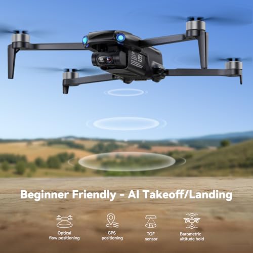 Ruko Drone with 4K UHD Camera for Adults with 3-Axis Brushless Gimbal, 8K Photo, 20000ft Transmission, 96 Mins Flight (3 Batteries), Under 249g FAA-Exempt, GPS Follow, Auto Return, Beginner Friendly