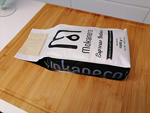 Mokanero - Italienischer Espresso - Mischung aus gerösteten und gemahlenen Kaffeebohnen - 1 kg – Bild 6