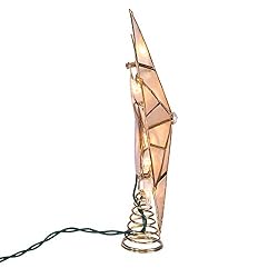 Kurt S. Adler UL3141 9.84" Brass Plated 7-Point