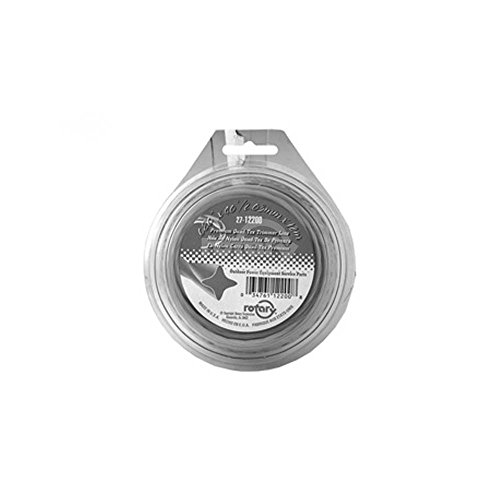 Rotary Line Trimmer .080 40' Loop Quad-Tex Twist Green