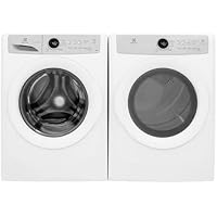 Electrolux Front Load Steam EFLW317TIW 27" Washer with EFDE317TIW 27" Electric Dryer Laundry Pair in White