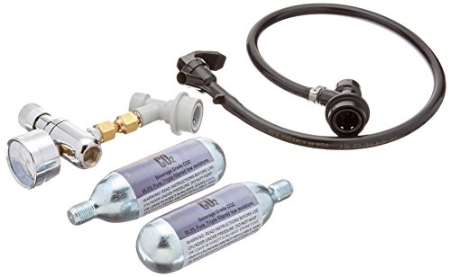 Mini Co2 Regulator Kit with Ball Lock Complete Assembly