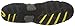 ASICS Men's Dan Gable Ultimate 4 Wrestling Shoe, Black/Yellow/Gunmetal, 8.5 M US