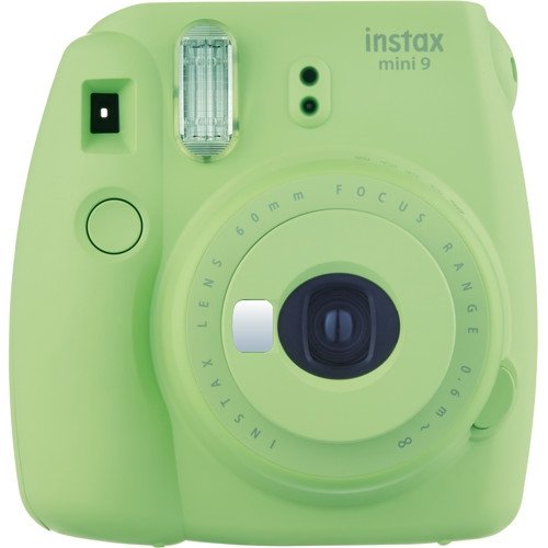 Fujifilm Instax Mini 9 Instant Camera LIME GREEN w/ Film and Accessories – Polaroid Camera Kit