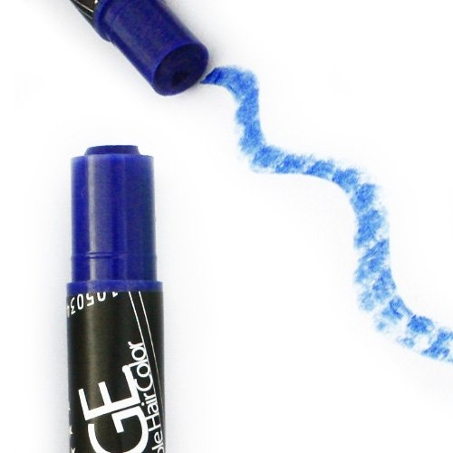 Click Here to See More Images Blue Hair Chalk - Edge Blendable Hair Color