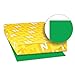 Astrobrights Color Paper, 11” x 17”, 24 lb / 89 gsm, Gamma Green, 500 Sheets