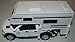 White 6-inch 2013 Ford F-150 SVT Raptor SuperCrew Camper 1/46 Scale with Pullback Action