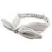 DRESHOW 6 Pack Knotted Bow Fashion Headband Rabbit ears Hairband Turban Headwrap Elastic Hair Accessories