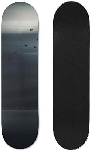 Sailboat Vogue Double Warped Skateboard Deluxe Longboard Skate Boards