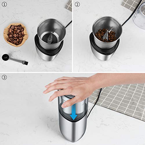 1 SHARDOR+Electric+Grinder+Removable+Stainless
