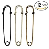 Coolrunner Safety Blanket Pin Set 3-color Set of 12