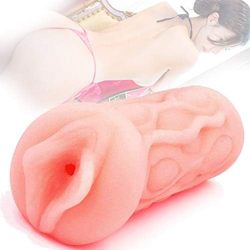 Male Deluxe Piston Exercise Toys 3D Ribbed and Convex Tunnels Pocket-Pussyfoot Gifts for Men (5.2 * 2.5in)