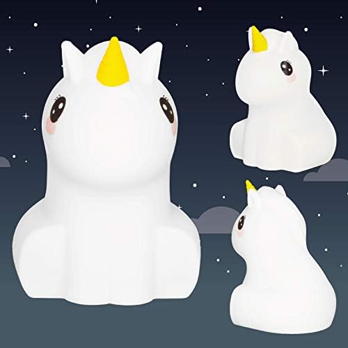 Ulysse Unicorn Night Light, White