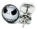 Jack Face - The Nightmare Before Christmas Stud Post Earrings - New - Pair!