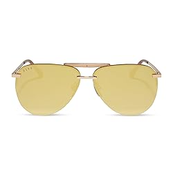 DIFF Tahoe Designer Oversized Aviator Sunglasses