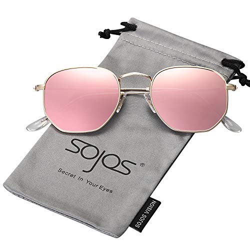 pink reflective ray bans