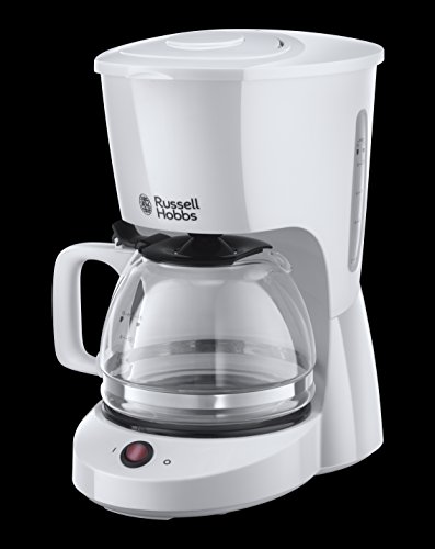 Russell Hobbs Kaffeemaschine Textures weiss, bis 10 Tassen, 1,25l Glaskanne, Abschaltautomatik, Wasserstandsanzeige… – Bild 3