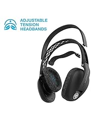 JLab Audio Flex Sport Gym Auriculares de entrenamiento con Bluetooth 4.2   Duración de la batería de 20 horas   Sonido EQ3 personalizado   Reproducir, pausar, responder, colgar llamadas telefónicas   Negro