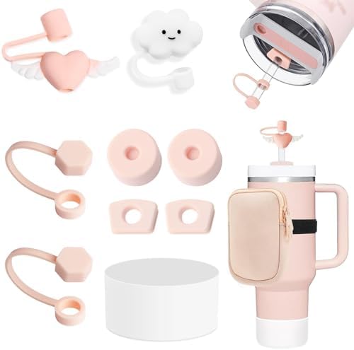 Stanley Cup Accessories Set Includes Water Bottle Pouch, Silicone