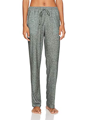 Selene Pajama Pants for Women Pj Bottoms Plaid Stripes Pajama Sleep Pants with Drawstring Comfy Casual Lounge Pants,S-2XL Charcoal Heather