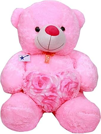 STUFFIEZ Cute Looking Pink Teddy Bear 3 feet- 90 cm