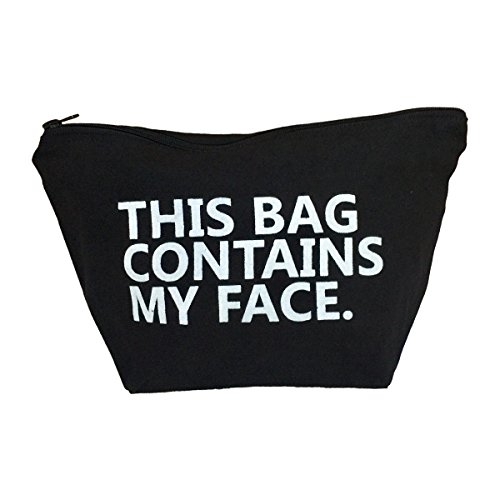 This Bag Contains My Face Toiletry Bag Travel Kit Cosmetic Makeup Case