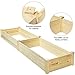 NanaPluz Vegetables Plant Kit Raised Garden Bed Patio Wooden Box Grow Herbs Flowers Planter with Ebookthumb 4