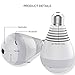 ZEEPIN Bulb WiFi IP Camera Wireless, Hidden Cameras 360 Panoramic 2.0MP 1080P Secuity Light and Infrared Night Vision with Free 32G Card Smart Home Gifts