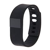 Smart Watch Fitness Activity Tracker Smartband Wristband Tw64 Waterproof Bluetooth 4.0 Intelligent Bracelet for Ios/android-black