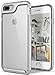 Caseology Skyfall for Apple iPhone 8 Plus Case (2017) / for iPhone 7 Plus Case (2016) - Clear Back & Slim Fit - Silver