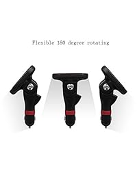 Qi   Cargador inalámbrico magnético para coche con ventilación para Samsung Galaxy S9 S9 Plus iPhone X 8 Plus y otros dispositivos habilitados, diseño 2 en 1 para coche y uso doméstico