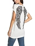 Leadingstar Women's Casual Round Collar Print Short Sleeve T-Shirt Blouse Tops