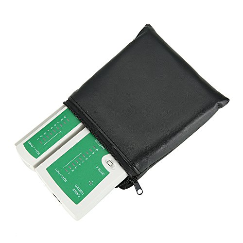 Merkmak RJ45 RJ11Cat5 Cat6 LAN Cable Tester Handheld Network Cable Tester Wire Telephone Line Detector Tracker Tool kit