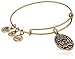 Alex and Ani Because I love you, Sister II Expandable Rafaelian Gold-Tone Bangle Bracelet