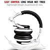 ADGJL-Noise-Cancelling-HeadphonesGaming-Headset-Comfort-Noise-Reduction-Crystal-Clarity-35mm-LED-Professional-Headphone-With-Mic-for-PC-Laptop-Tablet-Mac-Smart-Phone-Silver ADGJL Noise Cancelling Headphones,Gaming Headset, Comfort Noise Reduction Crystal Clarity 3.5mm LED Professional…