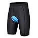 BALEAF Men's Cool Mesh MTB 3D Padded Cycling Liner Shorts L Black