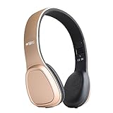 Onmuc Wireless Bluetooth Headphones With Touch Control L5 (Gold)