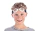 Frogglez Heavy Duty Goggles designed for comfort and durability (White, Clear)